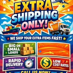 Additional Shipping flyer